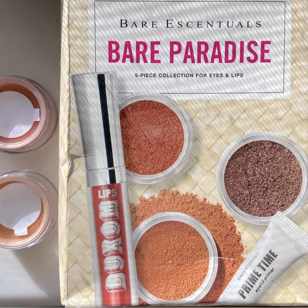 SEALED NEW Bare Escentuals Bare Paradise Eyeshadow Duo - Mai Tai, Paradise!